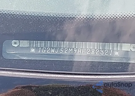 1994 Pontiac Grand Prix Se from USA, damaged, VIN 1G2WJ52M9RF282321